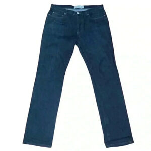 Shipley and Halmos Button Fly Boot Cut Jeans Size 34